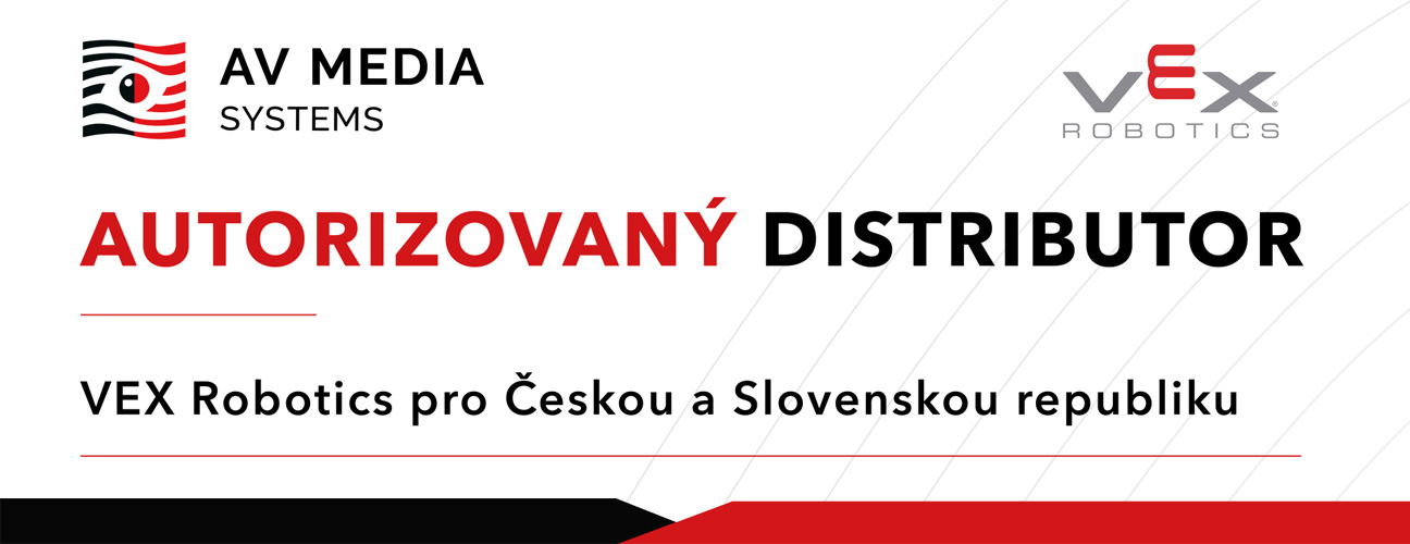 AV media systems, a.s., autorizovaný distributor VEX Robotics